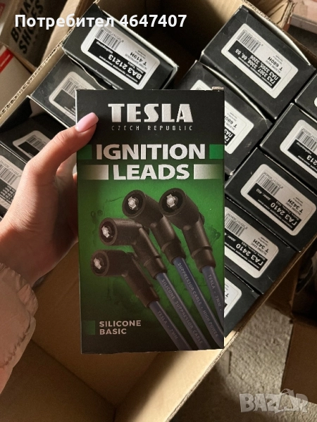 Кабели свещи TESLA ГАЗ, ВАЗ, ЗИЛ, снимка 1