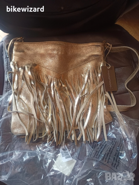 ModaModa Italy кожена дамска чанта НОВА, снимка 1