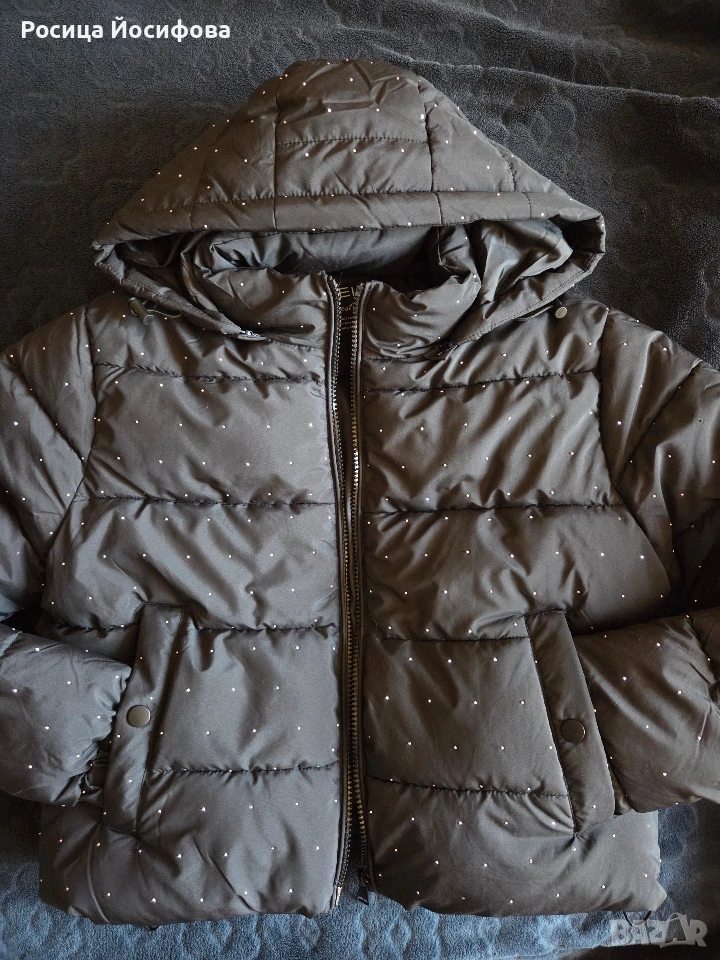 Ново зимно яке с камъни, снимка 1