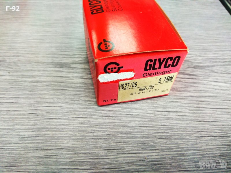 H027/5 0.75MM**NEU**GLYCO**Основни лагери, колянов вал**VAG**, снимка 1