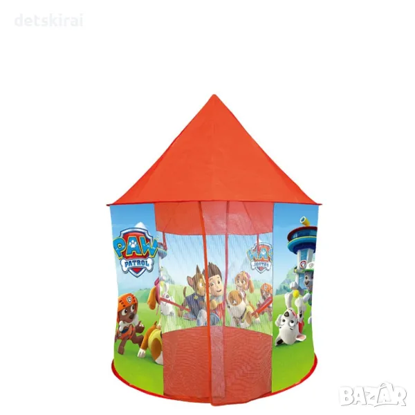 Палатка Пес Патрул + 50бр топки за игра, снимка 1