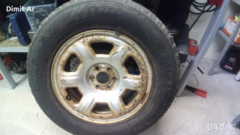 Джанта с гума Nissan pathfinder/Navara, снимка 1