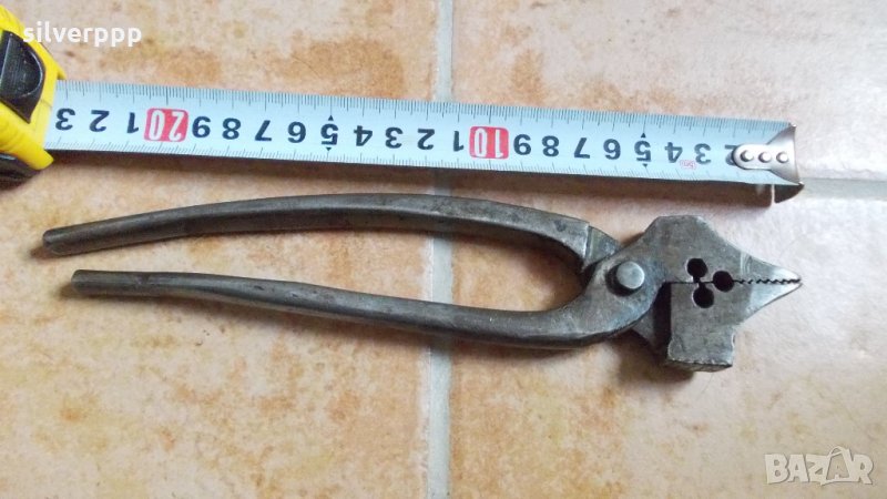  Стари обущарски клещи - 4 , снимка 1