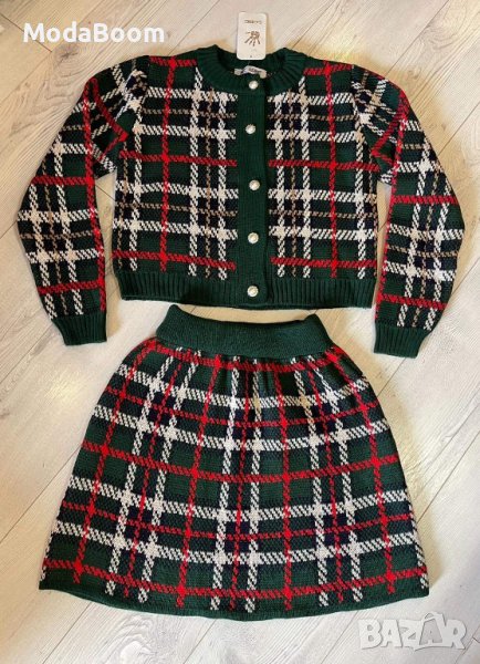 ✨Стилен дамски фино плетиво комплект✨, снимка 1