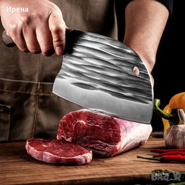 Професионален здрав кухненски масивен готварски инструмент за рязане на месо, снимка 1