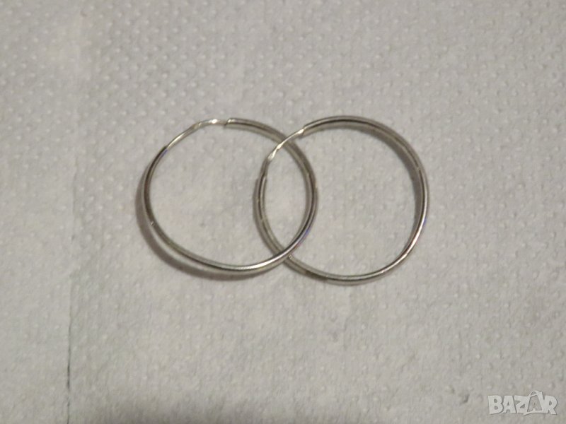 Дамски сребърни обеци за вас дами . , снимка 1