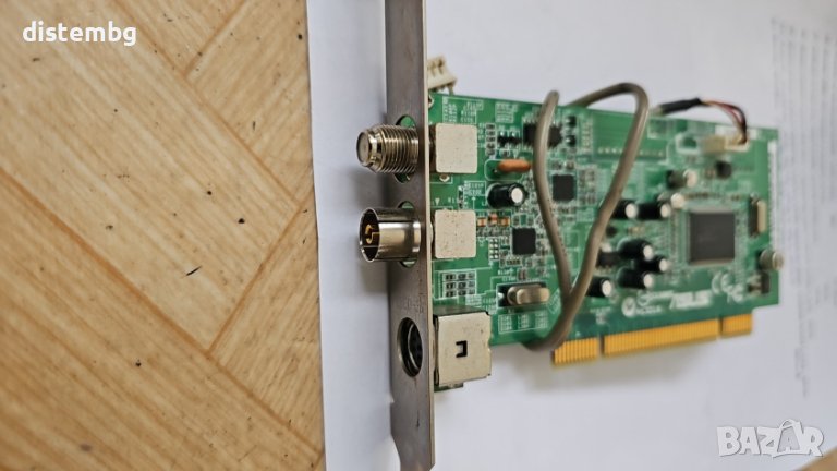Тунер  Asus TV-7135LP TV7135LP/FM/PAL/NEC TV FM Capture Tuner PCI Card, снимка 1