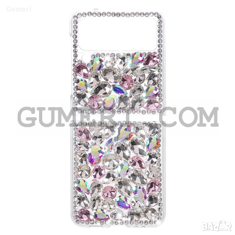 Кейс с Камъни за Samsung Galaxy Z Flip3, снимка 1