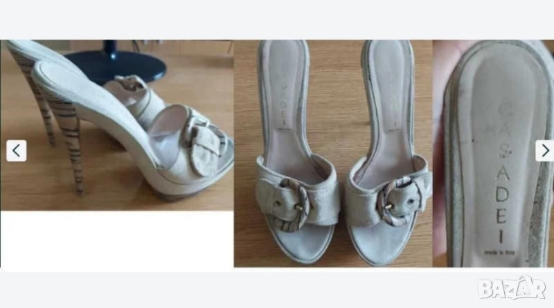 Оригинални дамски обувки CASADEI, снимка 1