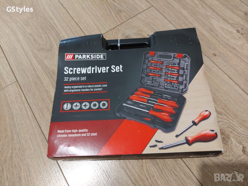 32 броя отверки и битове parkside, снимка 1