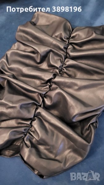 Нова кожена пола Zara размер S, снимка 1