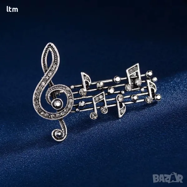 Музикална брошка., снимка 1