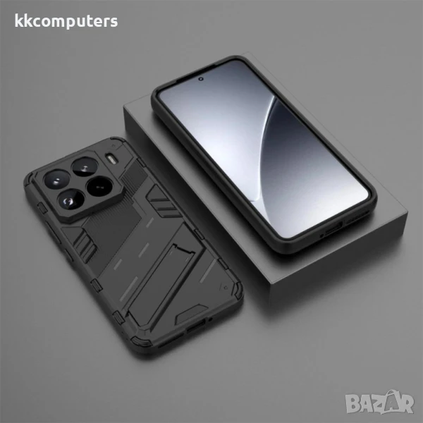 Xiaomi 15 Pro Punk Armor Удароустойчив Калъф и Протектор, снимка 1