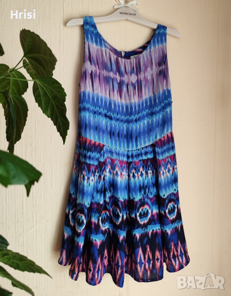 Ефектна цветна къса рокля Glamorous , снимка 1