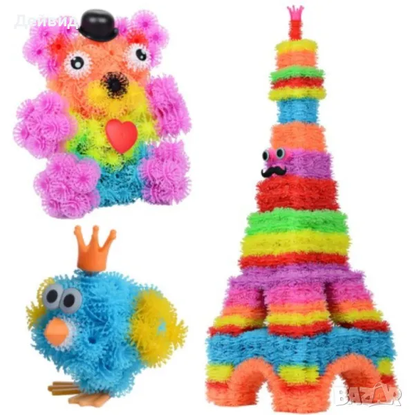 Bunchems Конструктор 400 части, снимка 1