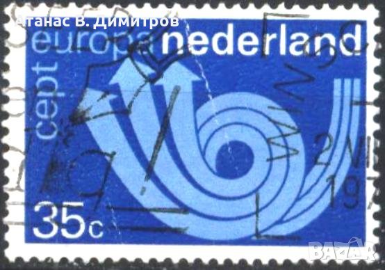 Клеймована марка Европа СЕПТ 1973 от Нидерландия, снимка 1