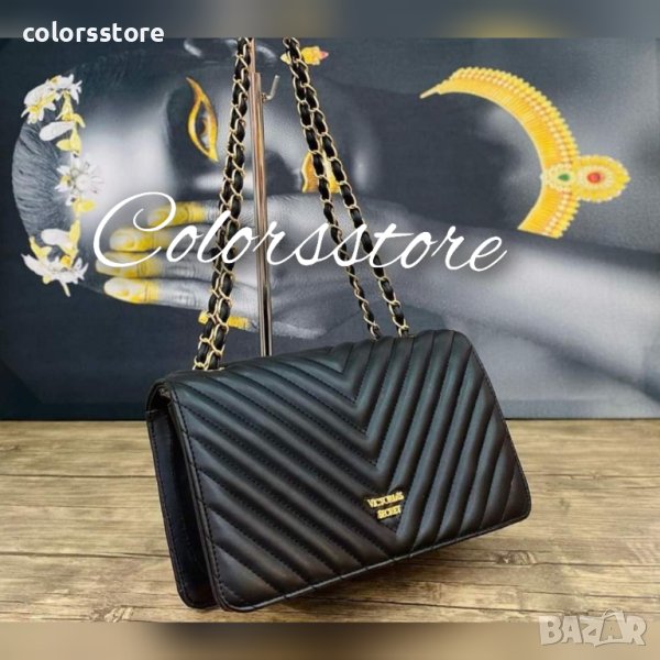 Луксозна Черна чанта Victoria Secret/SS-E88, снимка 1