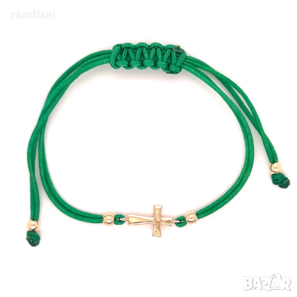 Златна регулируема гривна 0,95гр. 14кр. проба:585 модел:32142-3, снимка 1