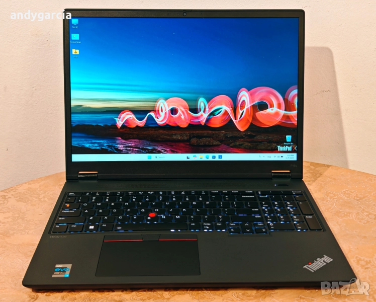  Lenovo ThinkPad P16v Gen 1/Intel Core i5 13500H/16GB RAM/512GB SSD/16' FullHD+ IPS, снимка 1