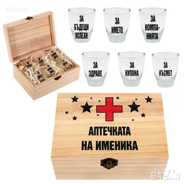 Кутия "АПТЕЧКАТА НА ИМЕНИКА", снимка 1