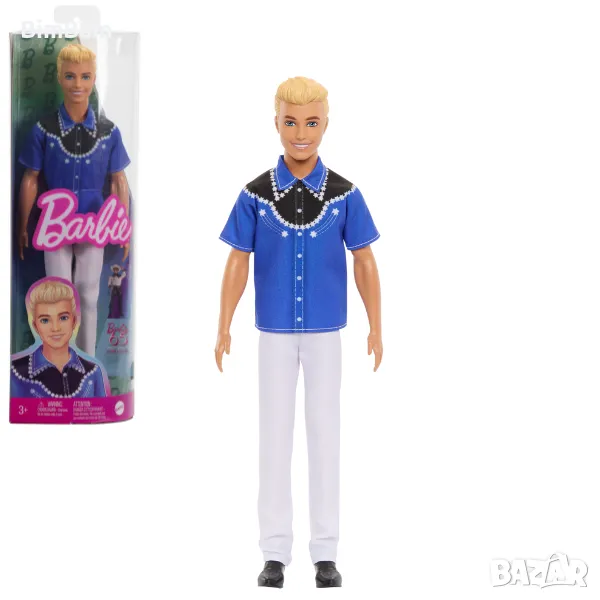 Оригинална мъжка кукла Barbie Fashionistas - Кен / 226, снимка 1