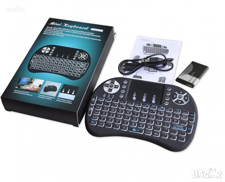 Безжична клавиатура MINI KEYBOARD backlit, Светеща, снимка 1