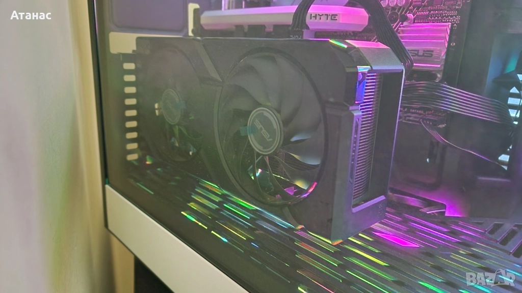 ASUS Dual GeForce RTX™ 4060 Ti OC Edition 8GB GDDR - ПЕРФЕКТНА, снимка 1