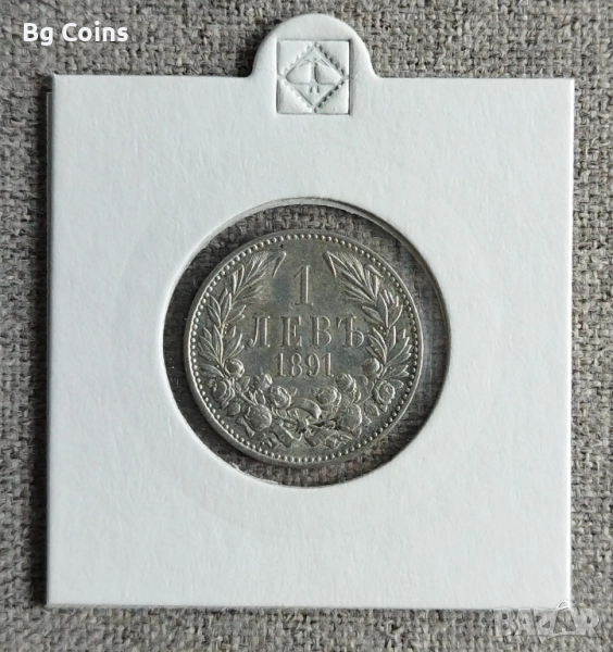 1 лев 1891, снимка 1