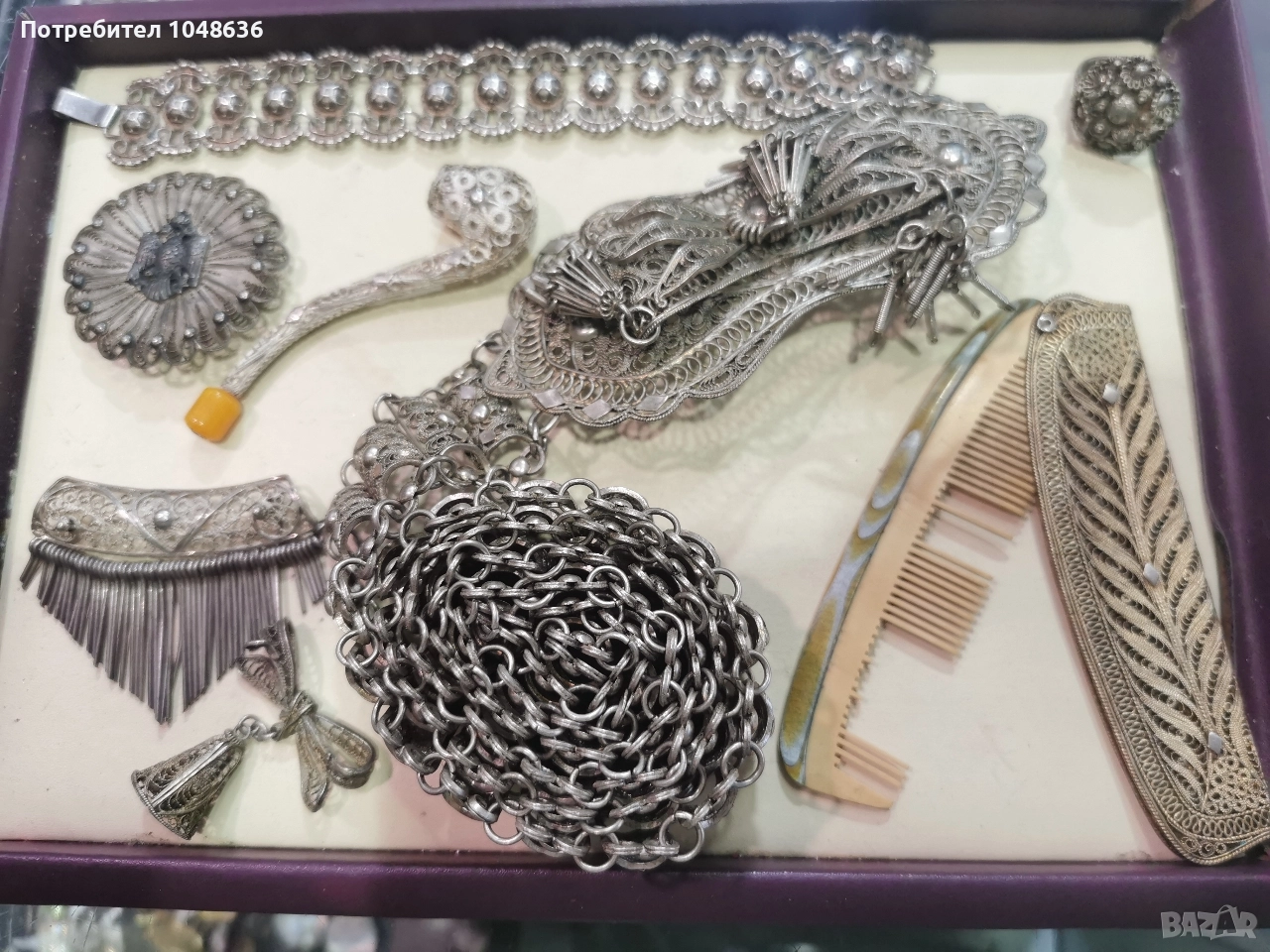 Старинни сребърни изделия, снимка 1