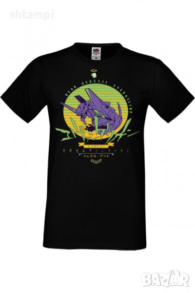 Мъжка тениска Neon Genesis Evangelion Eva Unit,Анимация,игра,Празник,Повод,, снимка 1
