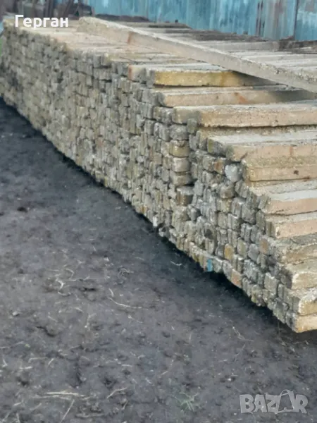 Циментови колове 8*8 на 230 см, снимка 1