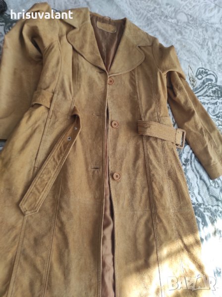 Естествена кожа шлифер , снимка 1