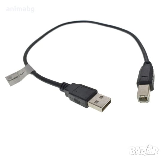 ANIMABG Кабел за принтер USB към USB Type B, снимка 1