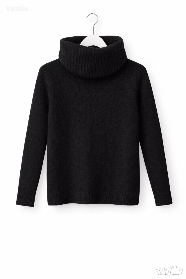 Черен пуловер, снимка 1