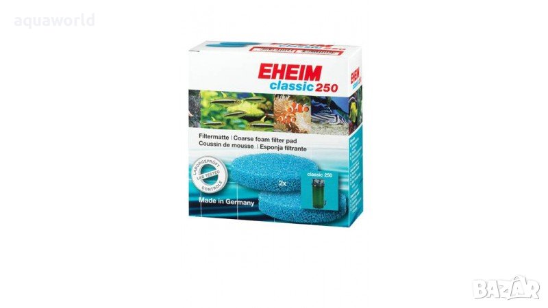 "Безплатна доставка "Едропорести гъби за Eheim Classic 250, снимка 1