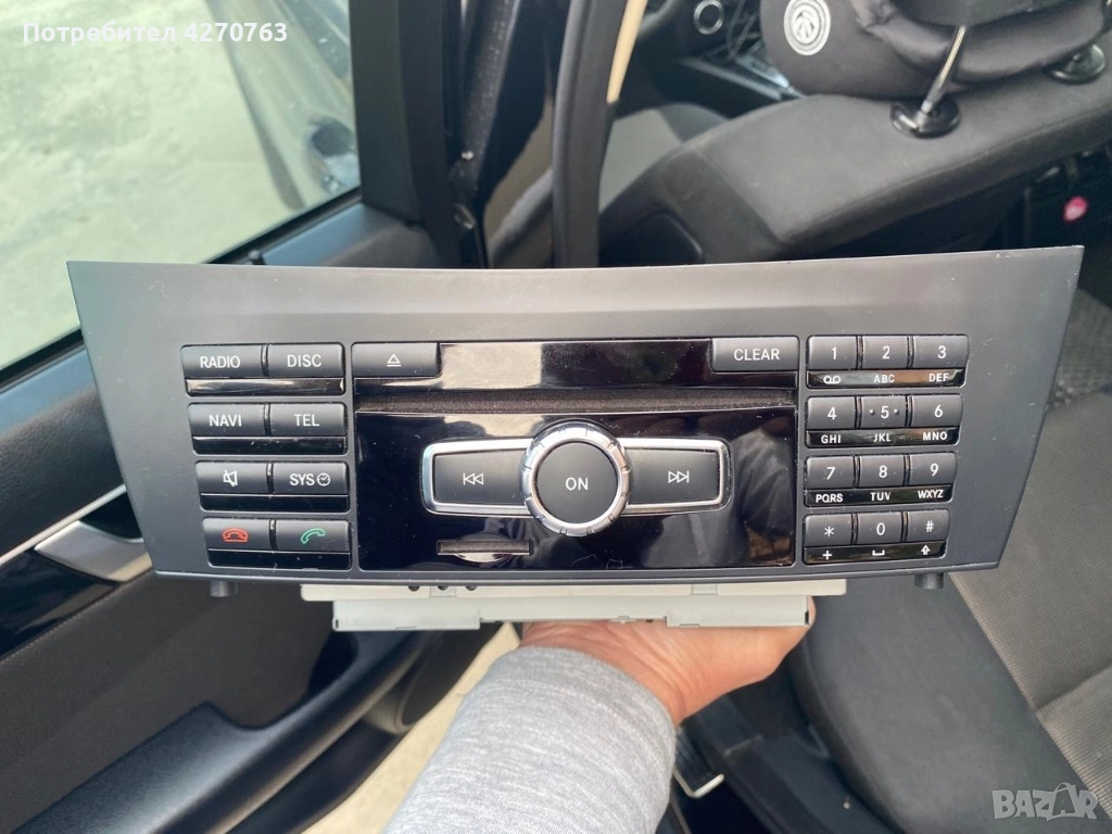 Радио CD плеър Mercedes C-Class W204. 2012, снимка 1