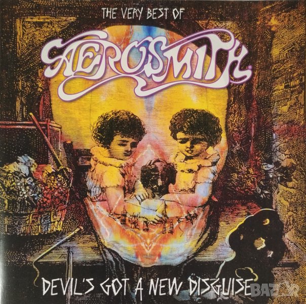 AEROSMITH - The Very Best Of - CD - оригинален диск с книжка, снимка 1