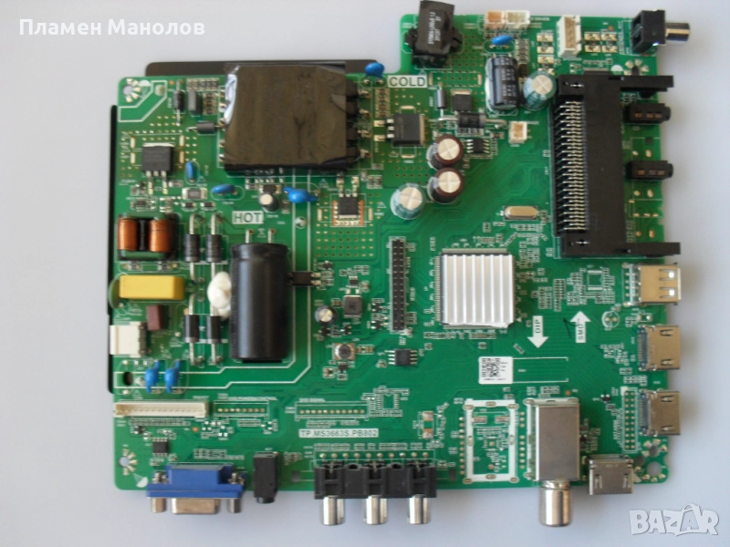 Main board TP.MS3663.PB802, снимка 1