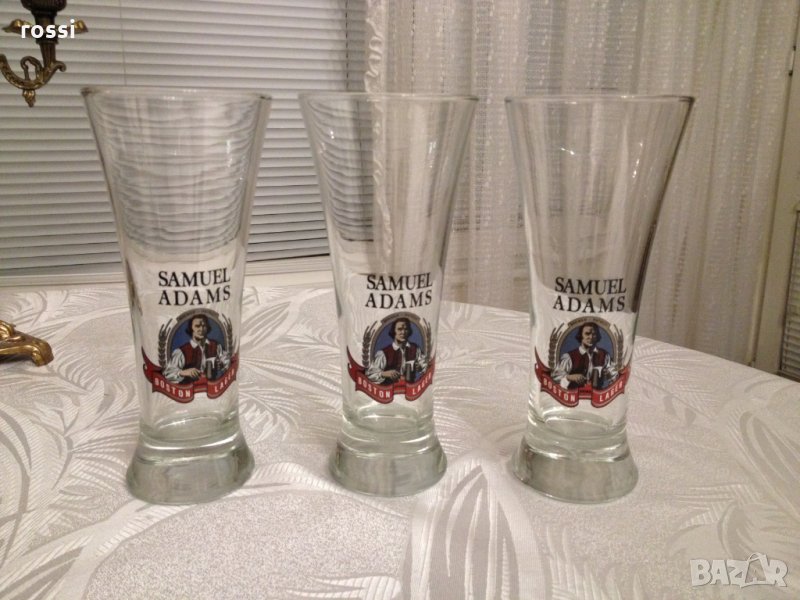 "Samuel Adams" Boston американски нови стъклени чаши за бира, снимка 1
