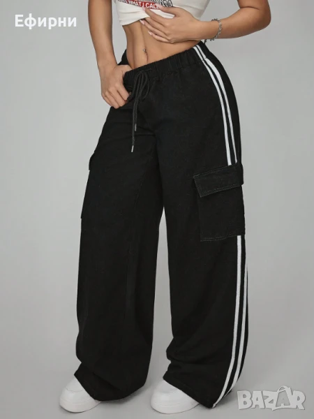 Черхи дънки, дънки с кант, спортни дънки, снимка 1