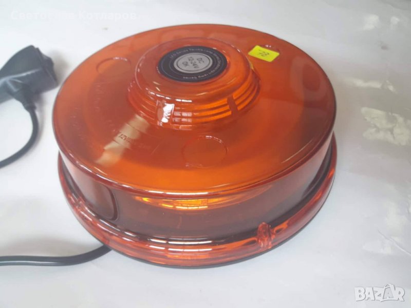 сигнална лампа палачинка 12/24 с магнит , снимка 1