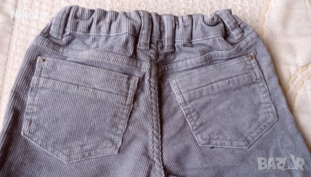 Детски кадифен панталон ( джинси) сив Hip & Hopps, снимка 5 - Детски панталони и дънки - 32437890