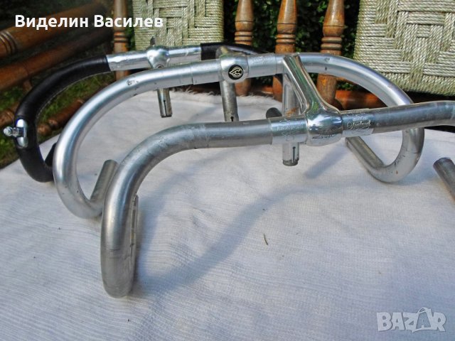 3 ttt,Cinelli/ретро шосейно кормило с лапа/, снимка 2 - Части за велосипеди - 33543897