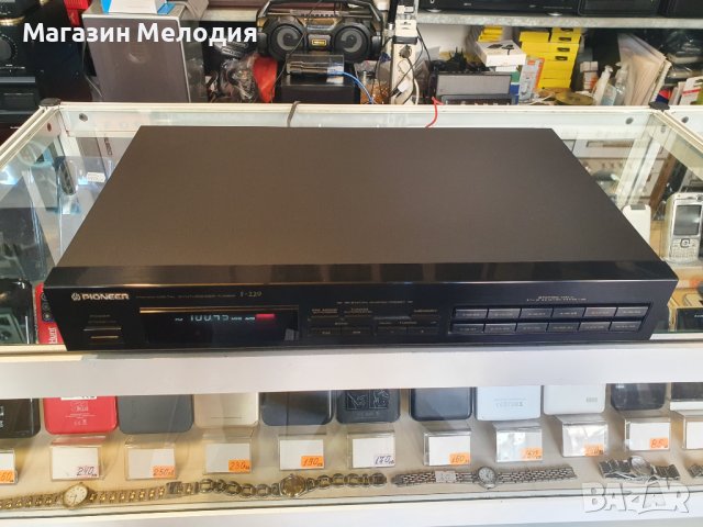 Тунер Pioneer F-229 В отлично техническо и визуално състояние., снимка 5 - Декове - 39672928