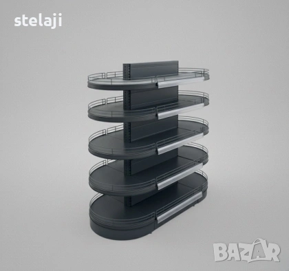 ТОП ОФЕРТА: Пълно Оборудване за Магазин – Стелажи + Касов Модул + Сейф и Детектор, снимка 8 - Оборудване за магазин - 53366980