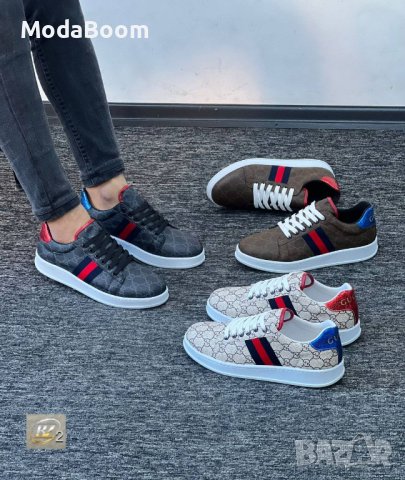 💯Gucci удобни и стилни мъжки обувки💯, снимка 6 - Маратонки - 43584014