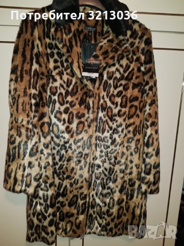  Ново палто от еко кожа на Top Shop, снимка 3 - Палта, манта - 34735479