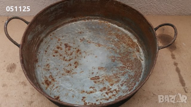 стара масивна кована тава за лютеница, агнета и др. , снимка 10 - Антикварни и старинни предмети - 38015279