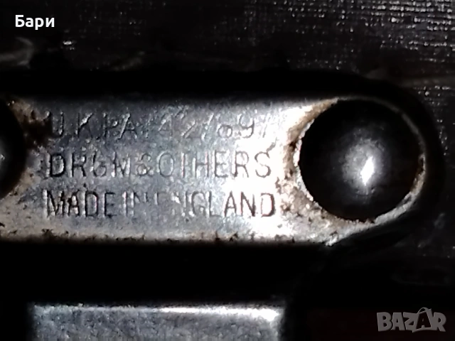 Стар преносим грамофон с манивела ELITE, снимка 13 - Колекции - 53028169