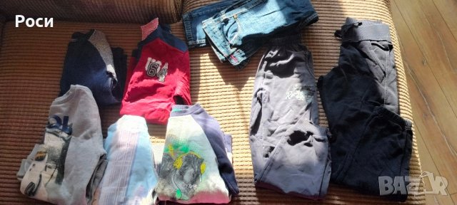 Лот зимни дрехи блузи , долнища за момче 8-9 години, ръст до 134см